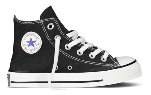 Tenis Converse Classic 3j231 Chuck Taylor All Star Hi Black