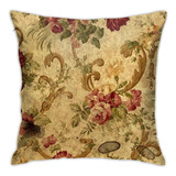 Fundas De Almohada Vintage Floral Elegante Victoriano R...