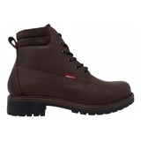 Botas Levis Mujer Dama Cafés Caoba 120085 Carry Originales