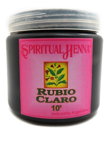 Henna X 500 Gr - Spiritual Henna (10.0 Rubio Claro)