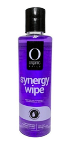 Limpiador Para Terminado Uñas/ Synergy Wipe Organic 120ml