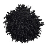 Aplique Coque Afro Puff Fibra Sintética P90 Cor #1 Id