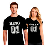 Par De Poleras Sport Pololos/novios/enamorados King Y Queen