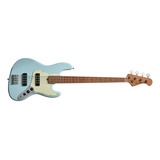 Bacchus Bjb-2-rsm Bajo Jazz Bass 4 Cuerdas Celeste Con Funda