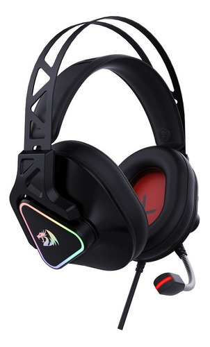 Headset Gamer Redragon Cadmus H370 Rgb 7.1 Surround - Preto