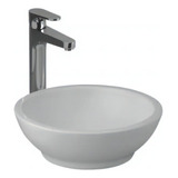 Bacha De Baño De Apoyar Ferrum Tori L242k Blanco 