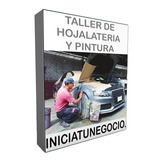 Kit Imprimible - Negocio De Taller De Hojalateria Y Pintura