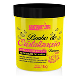 Banho De Cristalização Banana May Love Maciez Brilho - 1kg