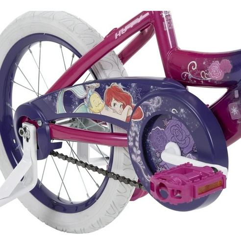 Bicicleta Huffy Rodada 16 Disney Princesas Con Sonido