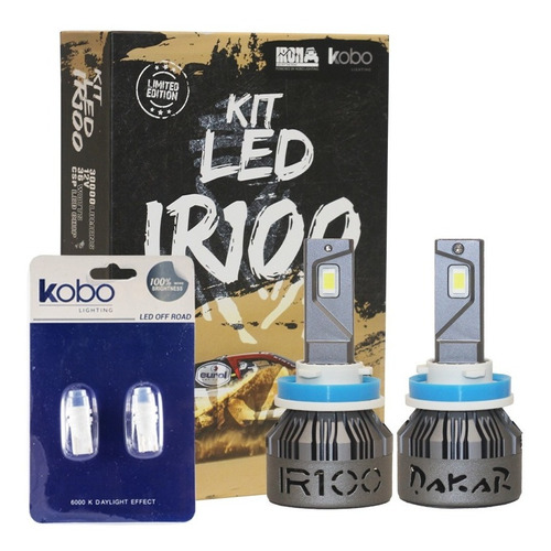 Kit Cree Led Irx Canbus Csp Dakar Oficial 12v 30000lum +2t10