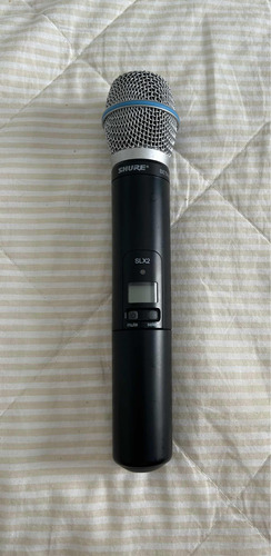 Microfone Shure Sem Fio Beta 87a Slx2