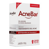 Acne Bar Jabón Con Azufre Y Ácido Salicílico Anti Acne 100gr