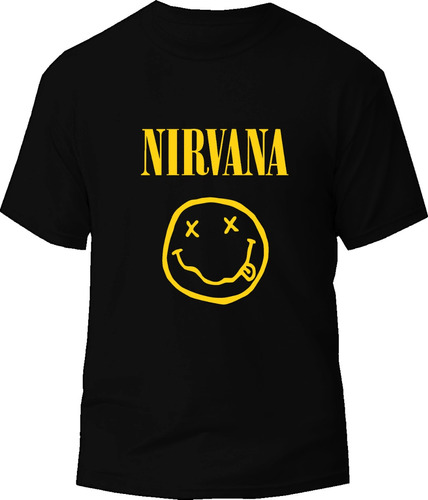 Camiseta Nirvana Rock Metal Tv Tienda Urbanoz