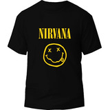 Camiseta Nirvana Rock Metal Tv Tienda Urbanoz