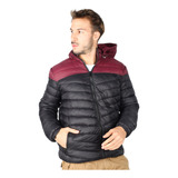 Campera Inflada Hombre Capucha Desmontable Oldtown Polo