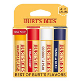 4-pk Bálsamo Labial Burt's Bees