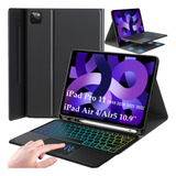 Funda Iluminado Teclado Táctil Para iPad Pro 11 Y Para Air 5
