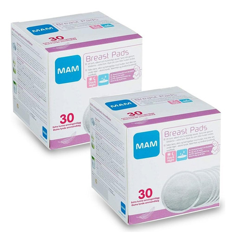 Absorvente Para Seios Breast Pads 60 Unidades - Mam