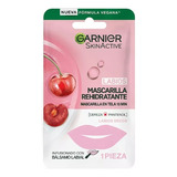 Mascarilla En Tela Para Labios Hidratante Garnier Cereza X 1