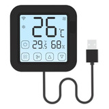 Termostato Digital Smart Táctil Wifi + Ir Negro