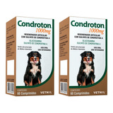 Condroton 1000mg 60 Comprimidos - Vetnil - 2 Unidades