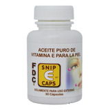 Aceite Facial Vitamina E X 30 dosis (uso Externo)