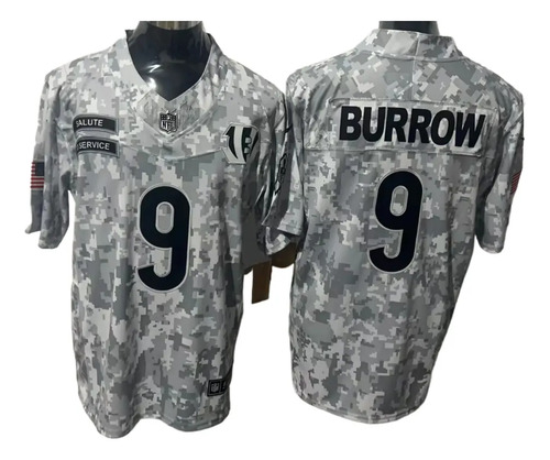 Bicycle Jersey Joe Burrow Camiseta Camouflage Color