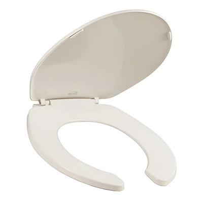 Asiento Para Baño 42cm Beige Frente Abierto Bemis 4850b | MercadoLibre