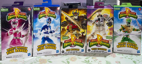 Power Rangers Vhs, Pink Ranger, Blue Ranger, Dino Megazord