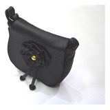 Especial Bolso Cruzado Negro Flor Nacional Pequeño Le Sak