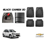 Tapetes Premium Black Carbon 3d Chevrolet Chevy C3 09 A 12