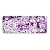 Mousepad Xxl 80x30cm Cod.600 Chicas Anime Ahegao