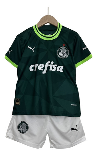 Conjunto Infantil Palmeiras Oficial 23/24 Pronta Entrega