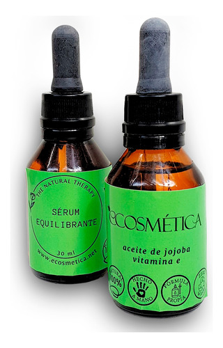 Serum Equilibrante Para Rostro Con Jojoba Y Vit. E X 30 Ml