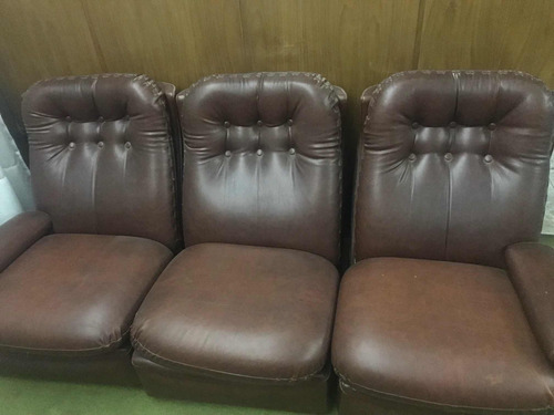 Sillon 3 Cuerpos Ecocuero Oportunidad!!!