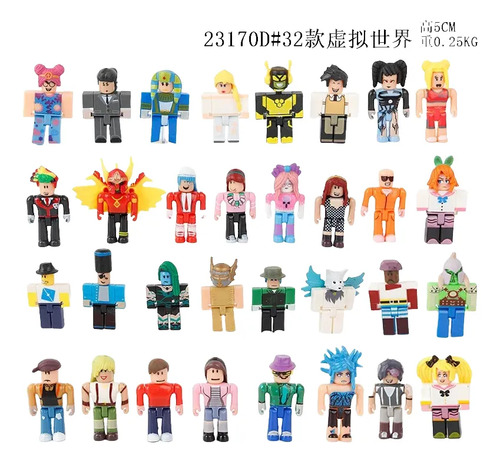 Juego De 32 Figuras De Acción De Pvc De Robloxs Virtual Worl