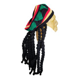 Trenza Rastafari Jamaicana Con Forma De Rastas Reggae