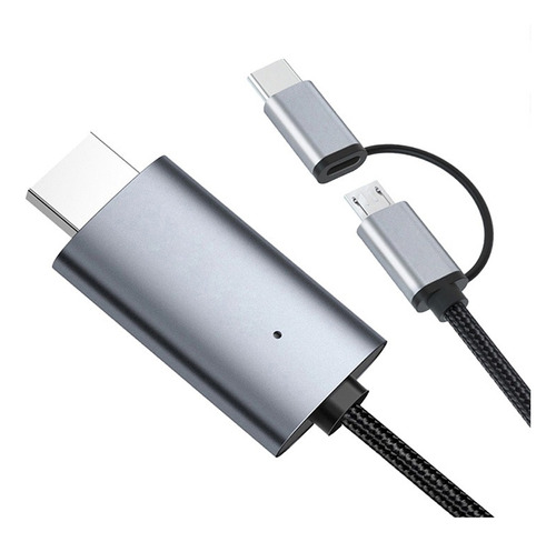 Cabo Adaptador Hdmi Para Celular Sem Mhl Espelha Na Tv Ld39