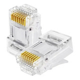 Conector Rj45 Cat5 X 50 Und / Crisol Tecno