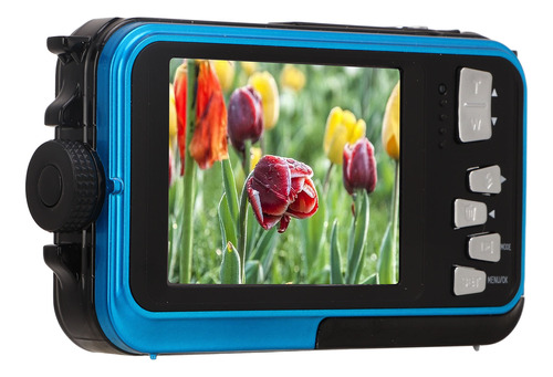 Cámara Digital Submarina Impermeable Full Hd 2.7k 48mp 10 Pi