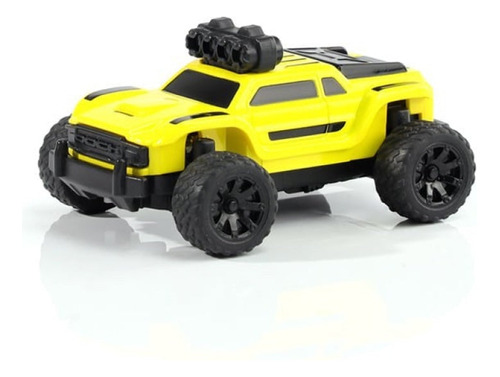 Turbo Racing 1/76 Rc Off-road Monster Truck, Yellow C81