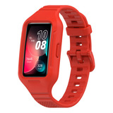 Correa Y Case Compatible Con Huawei Band 8 7 6 Silicon Sport