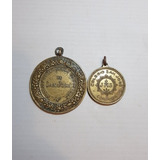 Antigua Medalla Colegio San José Córdoba Lote X 2 Ro 1726