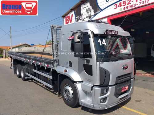 CAMINHÃO FORD CARGO 2429 CABINADO 2014 O MAIS NOVO DO BRASIL