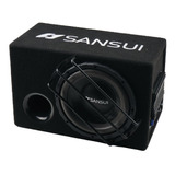 Subwoofer Amplificado Sansui Hima-250 800w 10+kit De Cables