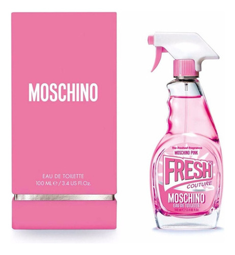 Perfume Moschino Pink Fresh Couture Eau De Toilette X 100 Ml