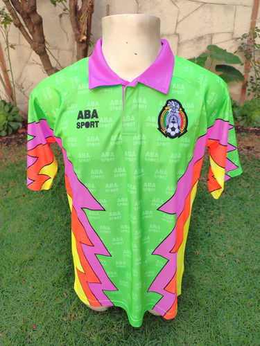 Jersey Jorge Campos México Retro 90s Talla M