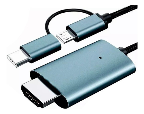 Tipo-c Micro A Hdmi Dispositivo De Pantalla Con Cable ,hd
