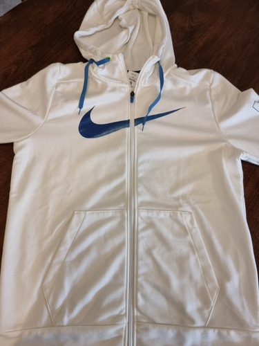 Buzo Nike Original Blanco Dri-fit Talle Perfecto Estado