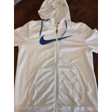 Buzo Nike Original Blanco Dri-fit Talle Perfecto Estado